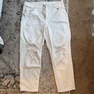 American Eagle white jeans